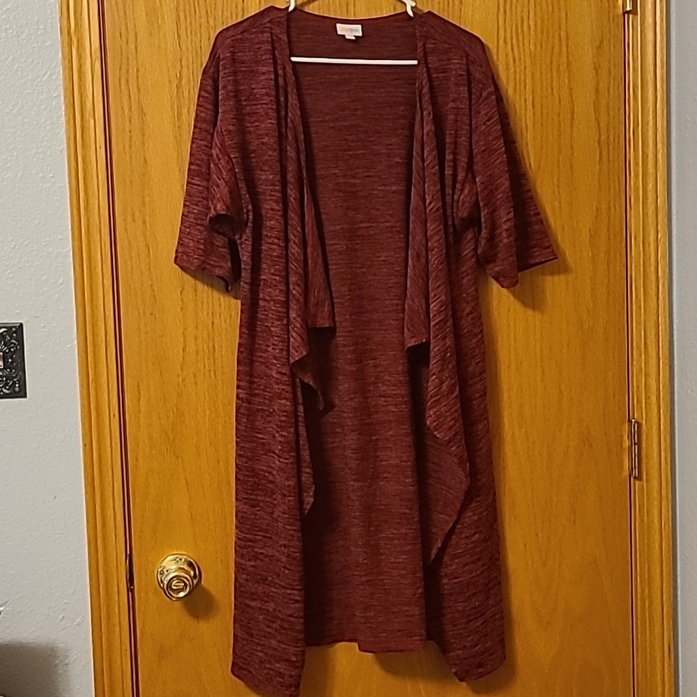 Lularoe Ruffle Cardigan - Picture 1 of 3